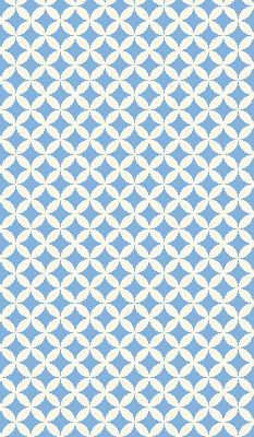 Rolgordijn voor raam met blauwe sterren