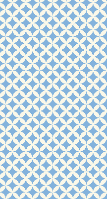 Rolgordijn voor raam met blauwe sterren