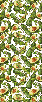 Binnenrolgordijn voor raam avocado