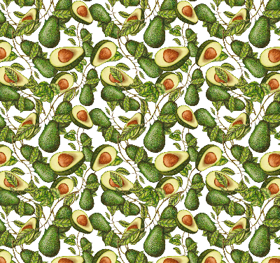 Binnenrolgordijn voor raam avocado