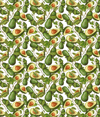 Binnenrolgordijn voor raam avocado