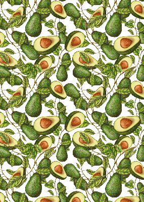Binnenrolgordijn voor raam avocado