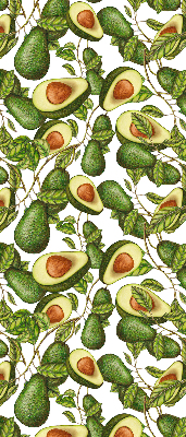 Binnenrolgordijn voor raam avocado