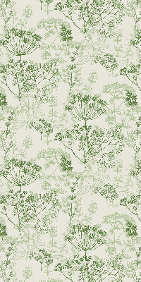 Binnenrolgordijn voor raam in groene kleur