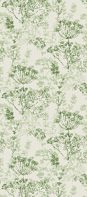 Binnenrolgordijn voor raam in groene kleur