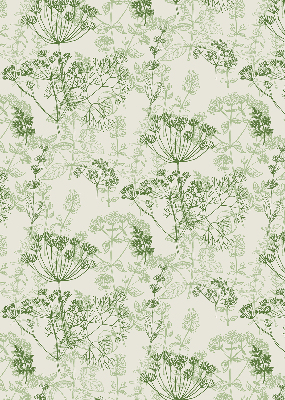 Binnenrolgordijn voor raam in groene kleur