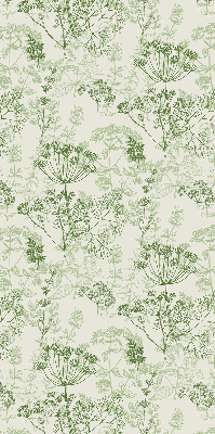 Binnenrolgordijn voor raam in groene kleur