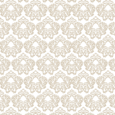 Stoffen rolgordijn in beige met patroon