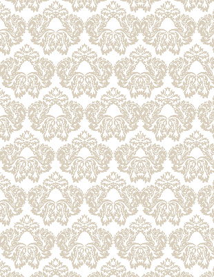 Stoffen rolgordijn in beige met patroon