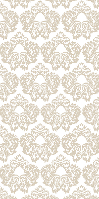 Stoffen rolgordijn in beige met patroon