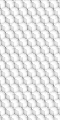 Rolgordijn voor balkondeur met 3D-kubussen