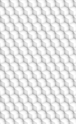Rolgordijn voor balkondeur met 3D-kubussen