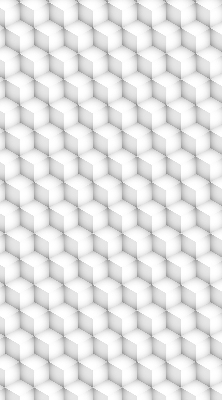 Rolgordijn voor balkondeur met 3D-kubussen