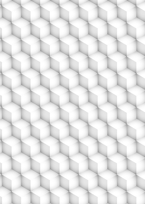Rolgordijn voor balkondeur met 3D-kubussen