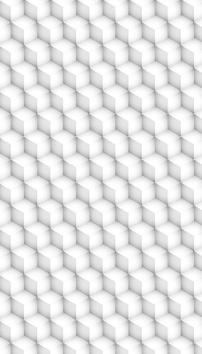 Rolgordijn voor balkondeur met 3D-kubussen