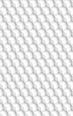 Rolgordijn voor balkondeur met 3D-kubussen