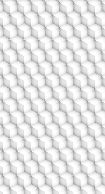 Rolgordijn voor balkondeur met 3D-kubussen