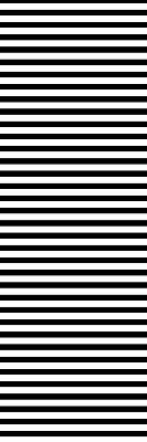 Binnenrolgordijn voor raam in zwarte strepen