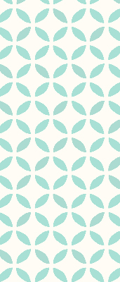 Binnenrolgordijn voor raam in beige met patroon