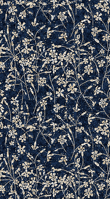 Stoffen rolgordijn met bloemenprint