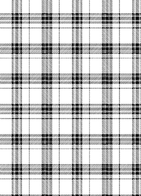 Binnengordijn in grijs tartan