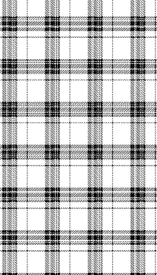 Binnengordijn in grijs tartan