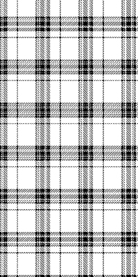 Binnengordijn in grijs tartan