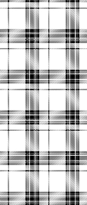Binnengordijn in grijs tartan