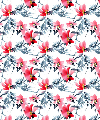 Binnenrolgordijn voor raam bloemen