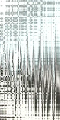 Stoffen rolgordijn met spiegelabstractie