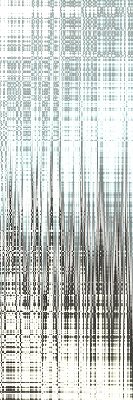 Stoffen rolgordijn met spiegelabstractie