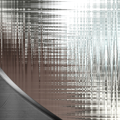 Stoffen rolgordijn met spiegelabstractie