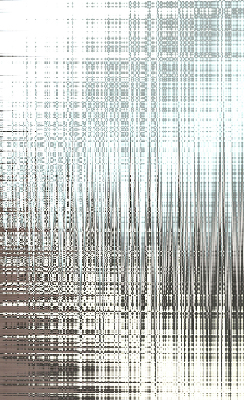 Stoffen rolgordijn met spiegelabstractie