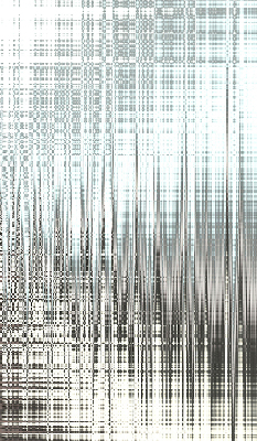 Stoffen rolgordijn met spiegelabstractie