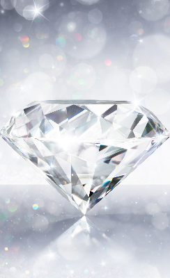Stoffen rolgordijn met diamanten print