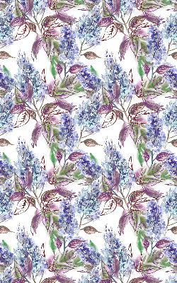Binnengordijn met zomerse bloemenprint