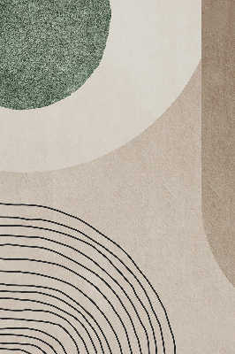 Binnengordijn abstractie