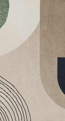 Binnengordijn abstractie