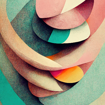 Binnengordijn abstractie