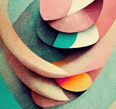 Binnengordijn abstractie