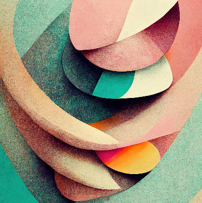 Binnengordijn abstractie