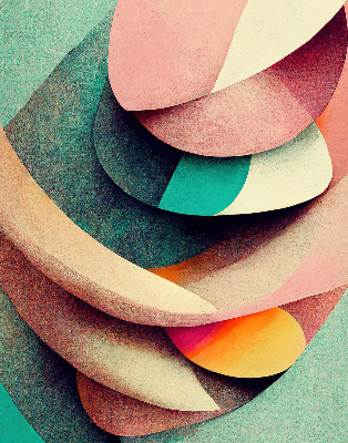 Binnengordijn abstractie
