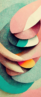Binnengordijn abstractie