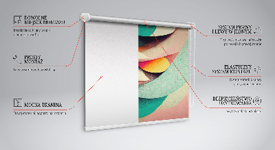 Binnengordijn abstractie