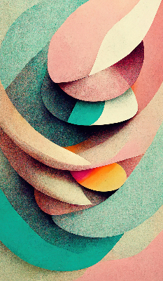 Binnengordijn abstractie
