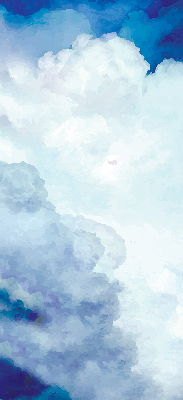 Binnengordijn wolken