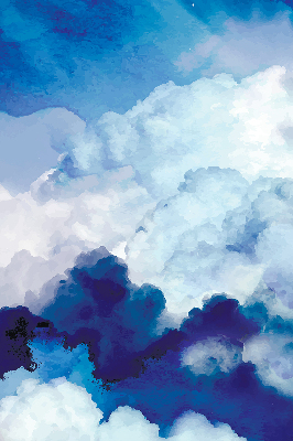 Binnengordijn wolken