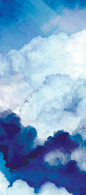 Binnengordijn wolken