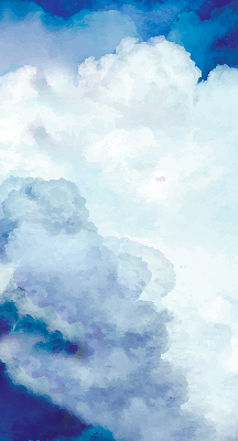 Binnengordijn wolken
