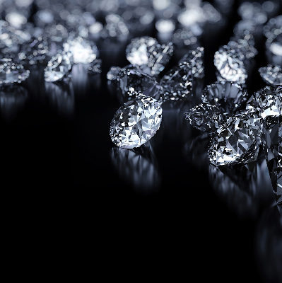 Verduisterend rolgordijn voor raam met diamanten en schittering